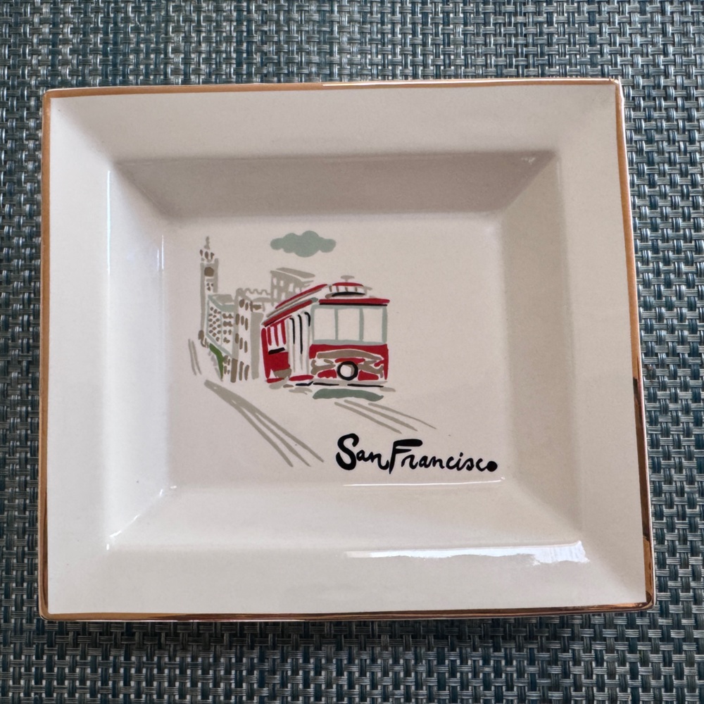 Potter Barn San Francisco Trinket Tray